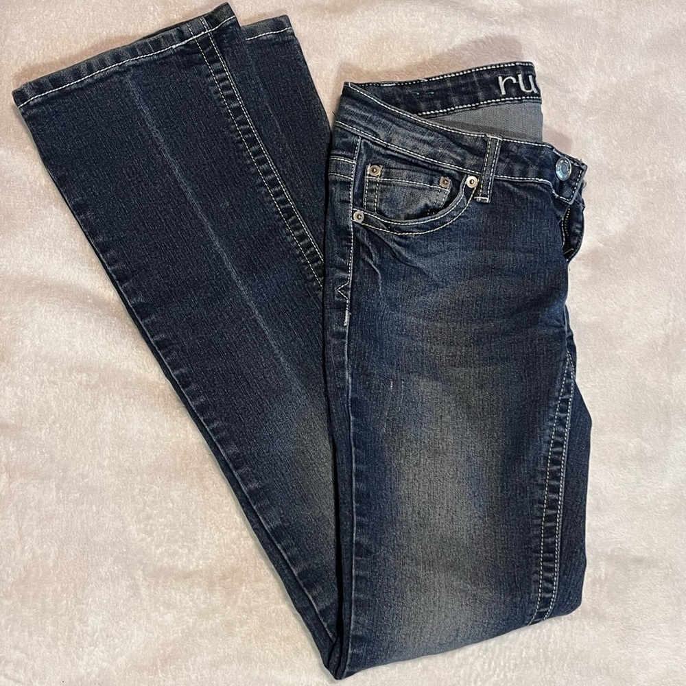 Rue21 Dark Indigo Boot Cut Jeans